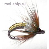 Wet Fly - Caddis - Коричневый - 8 